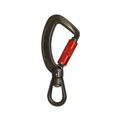 KH255 Aluminium Karabiner Twister Swivel Eye