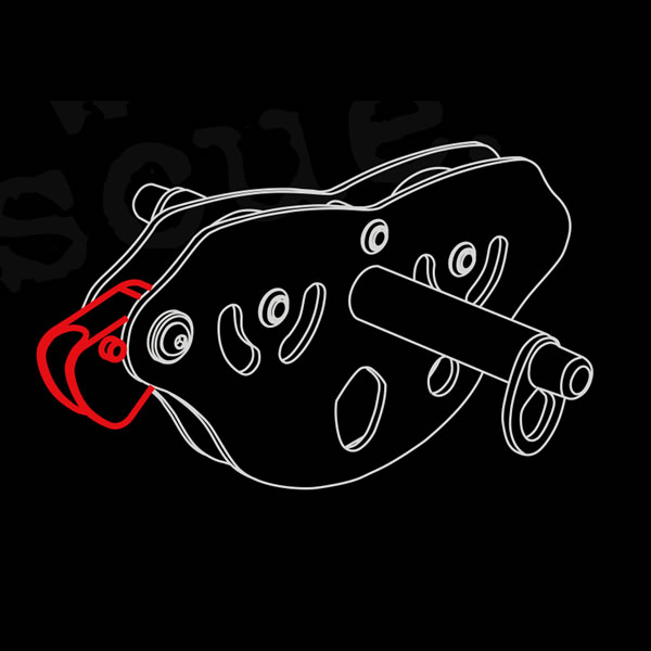 ARC - Anti-Rollback CAM for ISC Zipline Trolleys