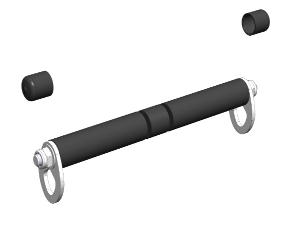 KT761A/G Stabiliser Bar Kit for RP076 range of Zipspeed Tandem Trolleys