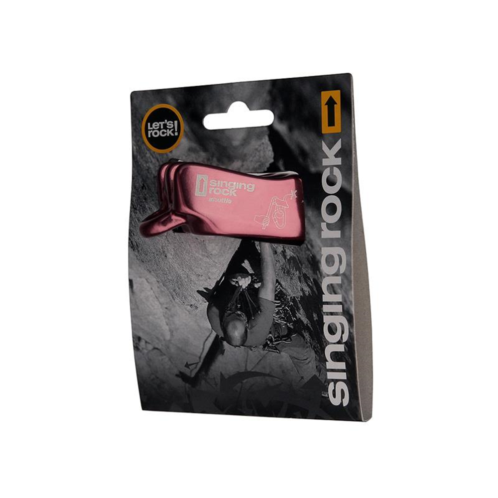 Dispositivo De Aseguramiento Shuttle (Belay Tube) Para Escalada - Ligero, 65g, Para Cuerdas Simples Y Gemelas